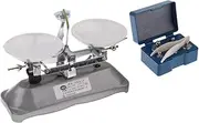 Lab Supplies Table Balance Scale W/Wieghts 5g,10g,20,50g Physics Tool