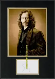 Gary Oldman Sirius Harry Potter and the Goblet Of Fire Signed Autograph UACC RD