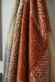 Pilbeam Living-Bristol Brushed Wool Blend Throw