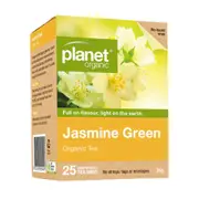 Organic Planet Organic Jasmine Green Tea 25 bags – Fresh, healthy organic delivery | Doorstep Organics