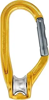 Petzl P74 Pulley Carabiner with Gate Opening On Side