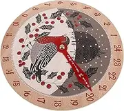 OKUMEYR Christmas Countdown Calendar 24 Days Refillable Advent Calendar for Home Decor