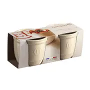 2pc Emile Henry 8cm Ceramic Ramekin Set Dessert/Creme Brulee Baking Dish Clay