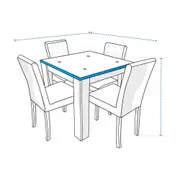 Custom Outdoor Bar Table Set Covers