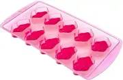 100 Count WHOLESALE Kisses Lips Shape 10 Ice Cube Tray Mold Pink Novelty Gag...