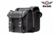 Throwover Motorcycle Saddlebag PVC Waterproof Universal Quick Release Heavy Duty