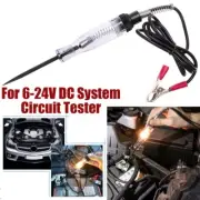 Circuit Tester 6V 12V 24V DC System Long Probe Continuity Test Light Car Voltage