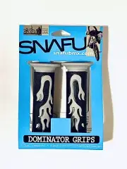 Snafu Dominator Bike Grips For All Types- Shock Absorbing bicycles handlebars