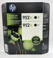 HP 952XL 2 Pack Black Printer Ink (q)