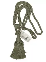 Conso Empress 21920 L17 CACTUS GREEN Tassel Curtain Drapery Tieback Home Decor