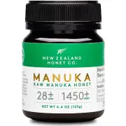 New Zealand Honey Co. Raw Manuka Honey UMF 28+ | MGO 1450+, UMF Certified 4.4oz