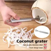 ✅Coconut Scraper Stainless Steel Scraper Grater Shredder Fish Meat Removal Tools