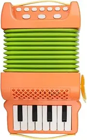 Mikinona Boys and Girls Accordion Instrument Musical Instrument for Children Performance Accordion Grip Exercise