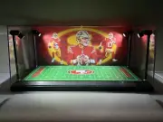 Brock Purdy Custom 2-card PSA & BGS display case w/ LED lights - 49ers