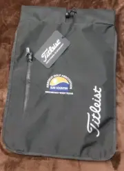 Titleist Club Sport Cinch Sack Back Pack 14x20 Bagagarie Travel Gear NWT Black