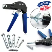 Plug Fixing Wall Anchor Setting Tool Gun Plasterboard Hollow Cavity