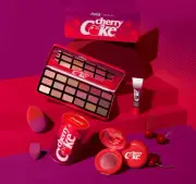 Morphe x Coca Cola Cherry Coke Makeup Eyeshadow Palette Lip & Cheek Duo & More!