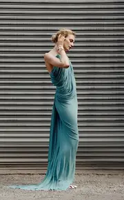[Maticevski] Exclusive Systema Draped Jersey Gown