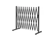 ZUNI Garden Security Fence Gate Expandable Black