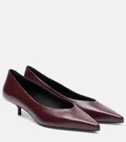 [Max Mara] Max Mara 35 leather pumps AU 5.5 burgundy
