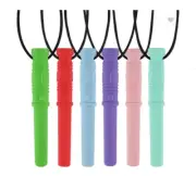 Autism Toy Light Sabre Fidget Sensory Chew Necklace ADHD ADD