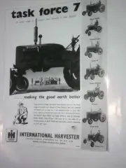 Task Force 7 black and white poster laminated A3