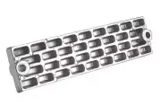 Mercury Mercruiser Waffle Bar Engine Anode Zinc *NEW* Original Part # 43396