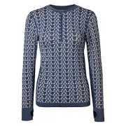 Mountain Horse Ladies Magic Tech Top S/M Navy