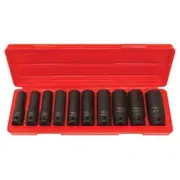 TTI 10 Piece 1/2" Deep Impact Socket Set TTI1210MID