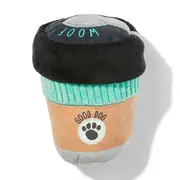 All Day Good Dog Plush Reusable Coffee Cup Dog Toy