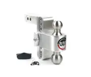 Weigh Safe 2" 180 Degree Class IV 6" Drop Hitch Receiver, 12.5K; LTB6-2