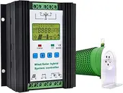 BAOJUHUIKANG 12000W Solar Hybrid MPPT Charge Boost Controller,24V/48V Wind Turbine Generator Solar Charger Equipped with LCD Display Screen for Wind Generator Solar Panel ,220V