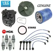 Tune Up Kit Cap Rotor NGK Wires Spark Plug for Honda Prelude 1997-2001 (for: Honda)