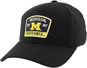 ZHATS Men's Standard NCAA Officially Licensed Fitted Hat ZH Patch Switchback Black