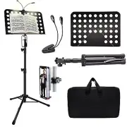 Tialero Sheet Music Stand Music Stand for Music sheet stand with accessories