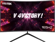 GNV27CB 27-Inch 165Hz Curved Gaming Monitor, Full HD 1080P, Freesync Compatible,
