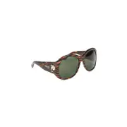[Pucci Eyewear] Pucci Eyewear-Brown Acetate Sunglasses-Donna OS OS