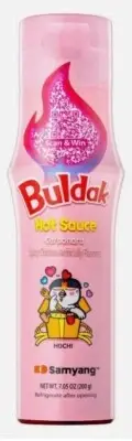 Buldak Hot Sauce Carbonara New Bottle 7.05 oz Samyang Hot Chicken 8801073411432