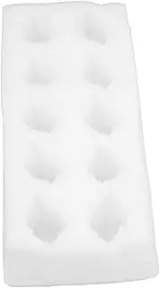 Hohopeti Egg Crate Panel Cell Egg Carton for Shipping and Storage Space Saving Easy to Use for Fridge and Transport