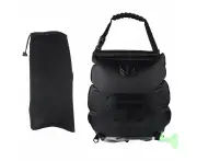 Portable Showers & Accessories Elosung Black Portable Solar Camping Shower Bag Foldable 20L Outdoor Water Storage With Temperature Display For Easy Use