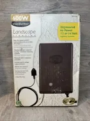 Low Voltage 600-Watt Landscape Transformer Power 12 Or 14 v System Hampton Bay
