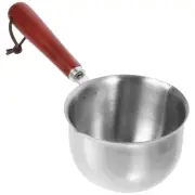 Mini Milk Warmer Pot Butter Warmer Stainless Steel Small Milk Saucepan with
