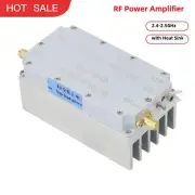 WYDZ-PA-2.4-2.5GHz-10W RF Power Amplifier Power Amp with Heat Sink 40dB 10W
