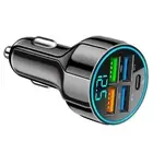 Sleek Design MultiPort Car Charger Supporting Multiple Devices Simultaneously