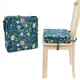 AJ016-015 兒童餐椅增高坐墊 寶寶吃飯增高座椅墊 防潑水材質+高密度海綿 綠色森林