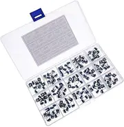 OSALADI 150 Pcs Potentiometer Resistor Trim Potentiometer Through Hole Pot 15-1m Ohm for Breadboarding