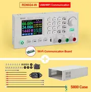 RD RIDEN RD6024 60V 24A DC DC Adjustable Step Down Voltage Bench Power Supply Buck Converter Battery Charging&amp; 1200W 1500W PSU RD6024 S800