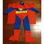 二手 兒童 超人裝 變裝 萬聖節 聖誕節 M號