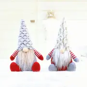 2Pcs Gnome Christmas Faceless Doll Merry Christmas Decorations