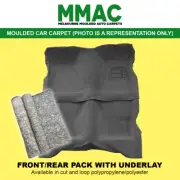 MOULDED CAR CARPET FITS (T06) DAIHATSU CHARMANT FRONT & REAR + UNDERLAY 79-87